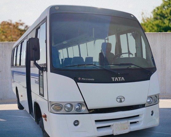 tata marcopolo 28 seater mini bus on rent